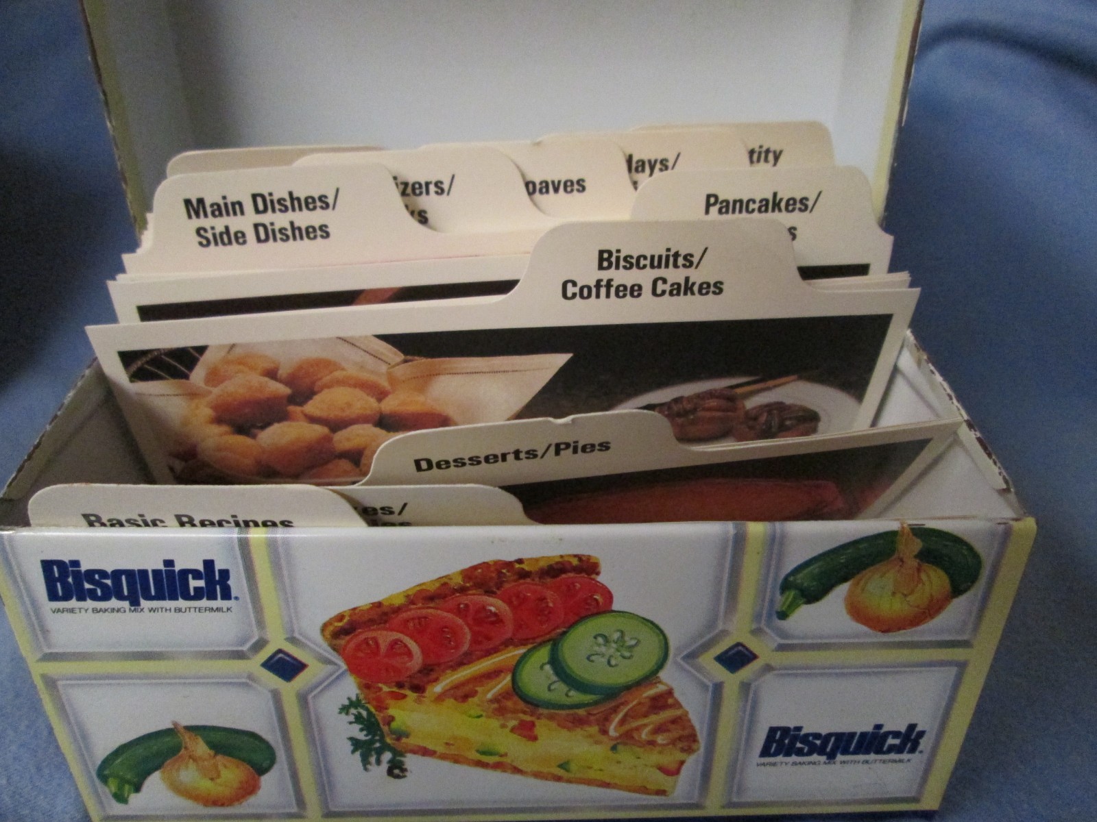 lot of 4 vintage retro metal flip top recipe boxes - no recipes