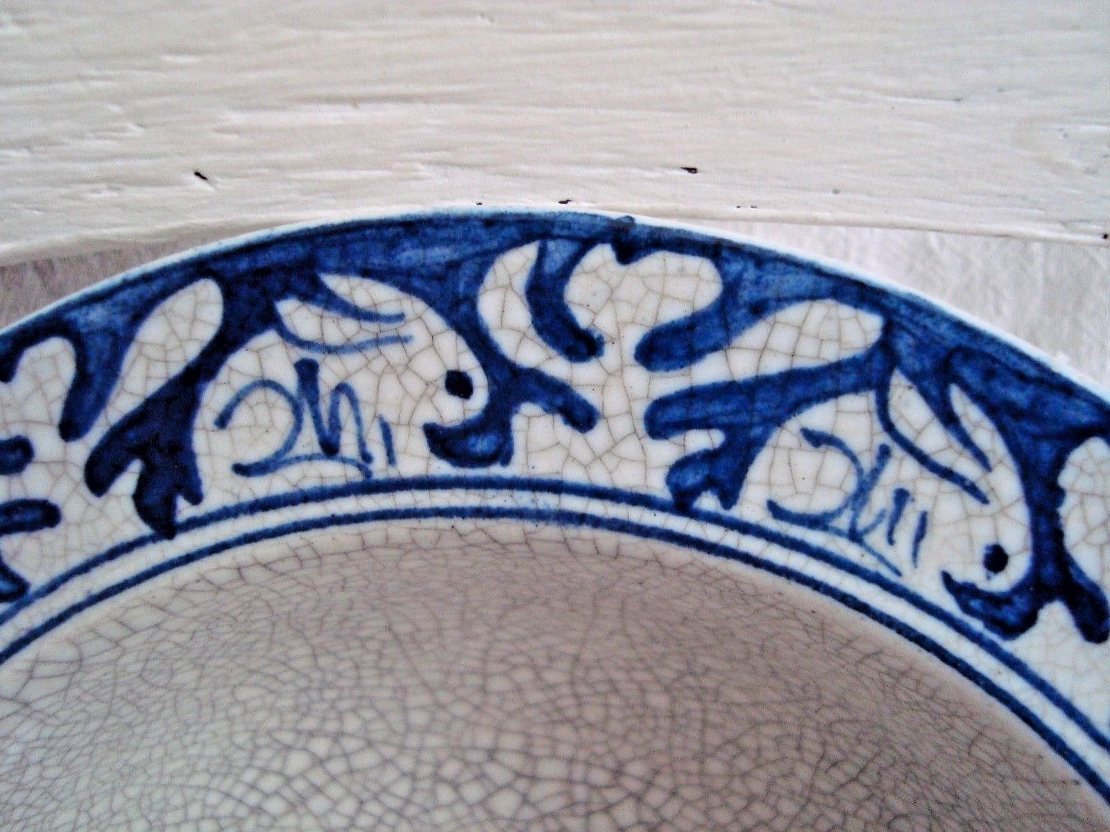 Dedham Pottery-Antique Whipped Cream Bowl