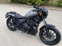 2019 19 HONDA CMX 500 A-X REBEL CMX500 CUSTOM CRUISER LOW BOBBER HPI CLEAR