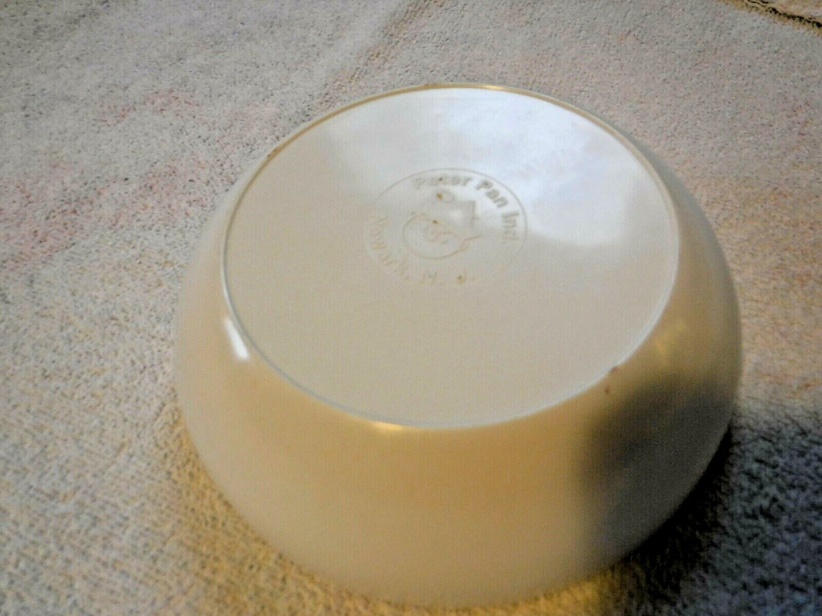 TMNT Teenage Mutant Ninja Turtles Plastic Bowl 1989 Peter Pan