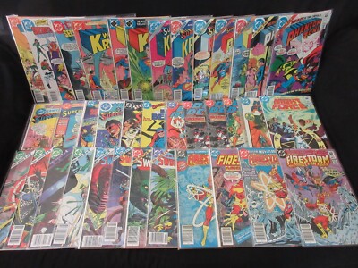 Superman Green Arrow Legion Super-Heroes 1st Ed, Mini-Series (LOT OF 37) Bronze