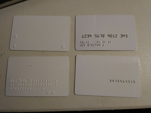 DATACARD 150I EMBOSSER ) /MAGSTRIPE /REAR INDENT/TOPPER