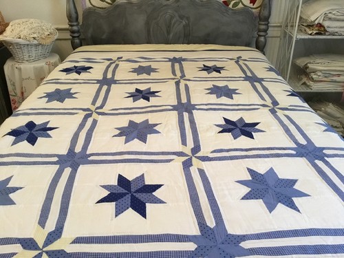 Lot Of 2 Cutter Quilts - Eight Point Star