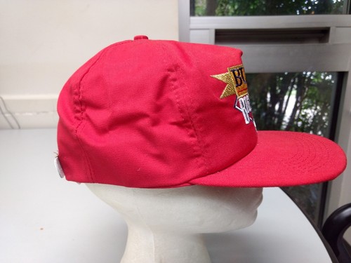 Vintage BUSCH BEER Big league Baseball Hat/Cap  adjustable.