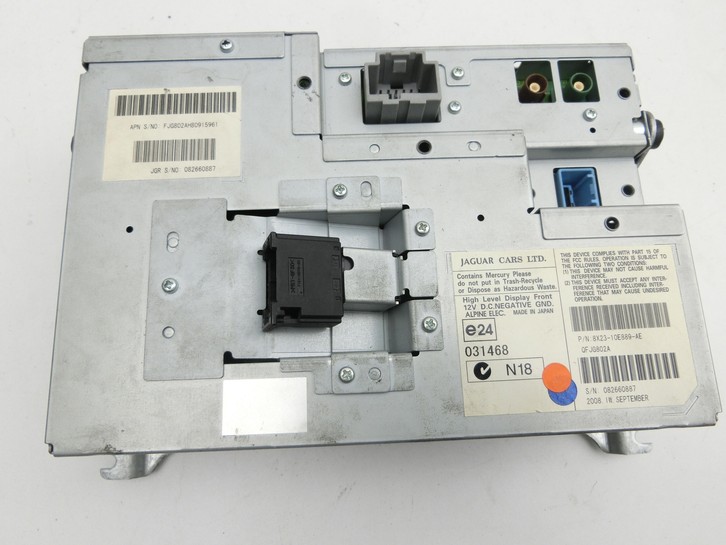 Jaguar XF X250 08-11 Bildschirm Display Monitor Jaguar XF X250 08-11 08.04.2009 C2Z11734 8X23-10E889-AE gebraucht Vorschau 4