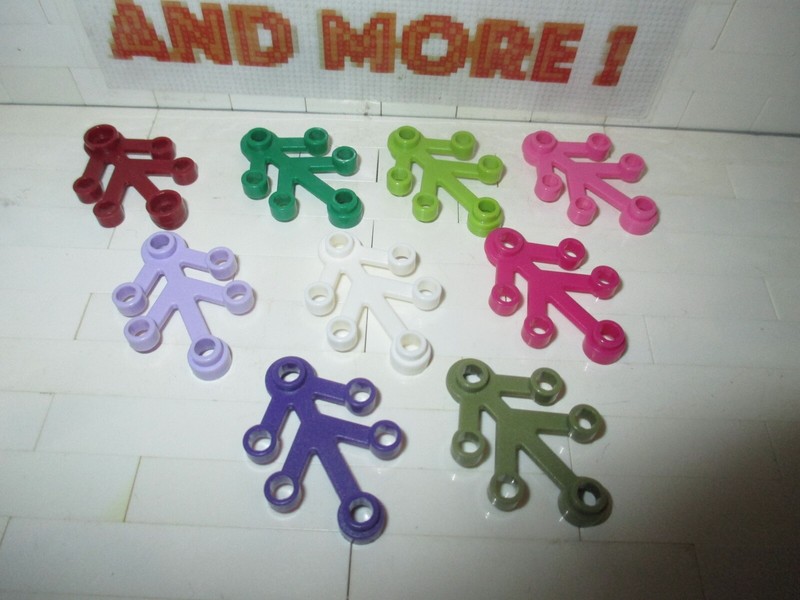 Lego - Plant Leaves Feuilles Feuillage 3x4 4x3 2423 - Choose Color & Quantity