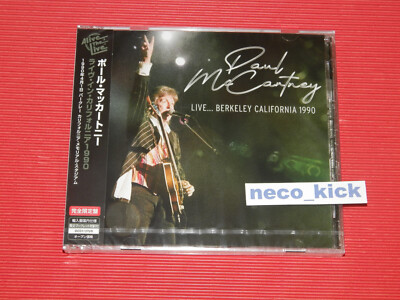 4BT PAUL MCCARTNEY LIVE ... BERKLEY CALIFORNIA 1990  JAPAN 2 CD