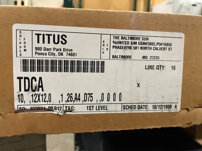 Titus - 17.75x17.75 Ceiling Diffuser #TDCA
