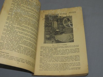 Vintage JI CASE Model T Tractor 25-45 Operators Instruction Manual