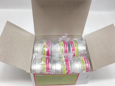 6 Pack-MSA GME-P100 Multigas Combination Cartridges 815182 GME-P100. (NEW) FREE