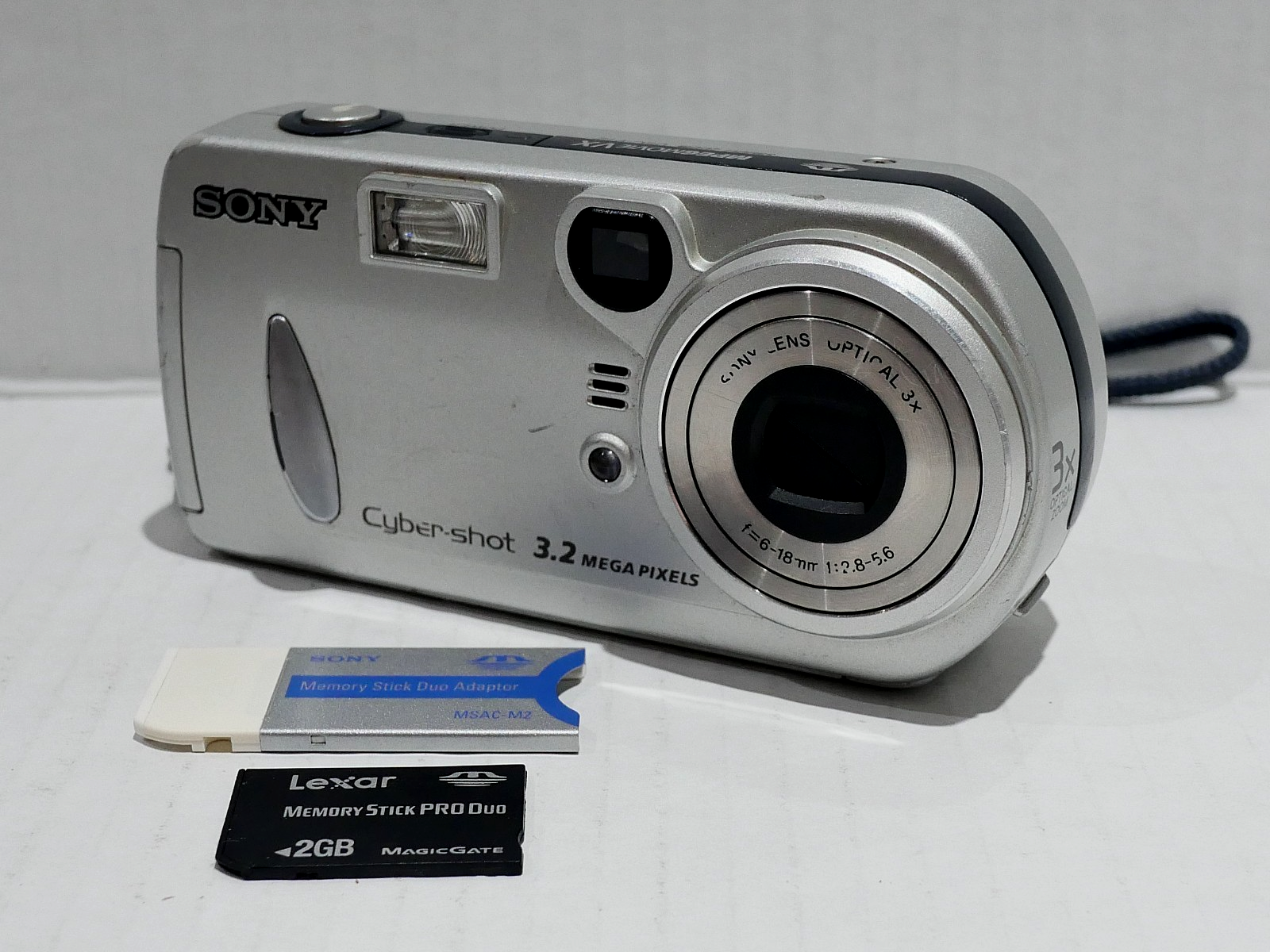 Sony Cyber-shot DSC-P72 Digital Camera 3.2MP 3x Zoom Tested