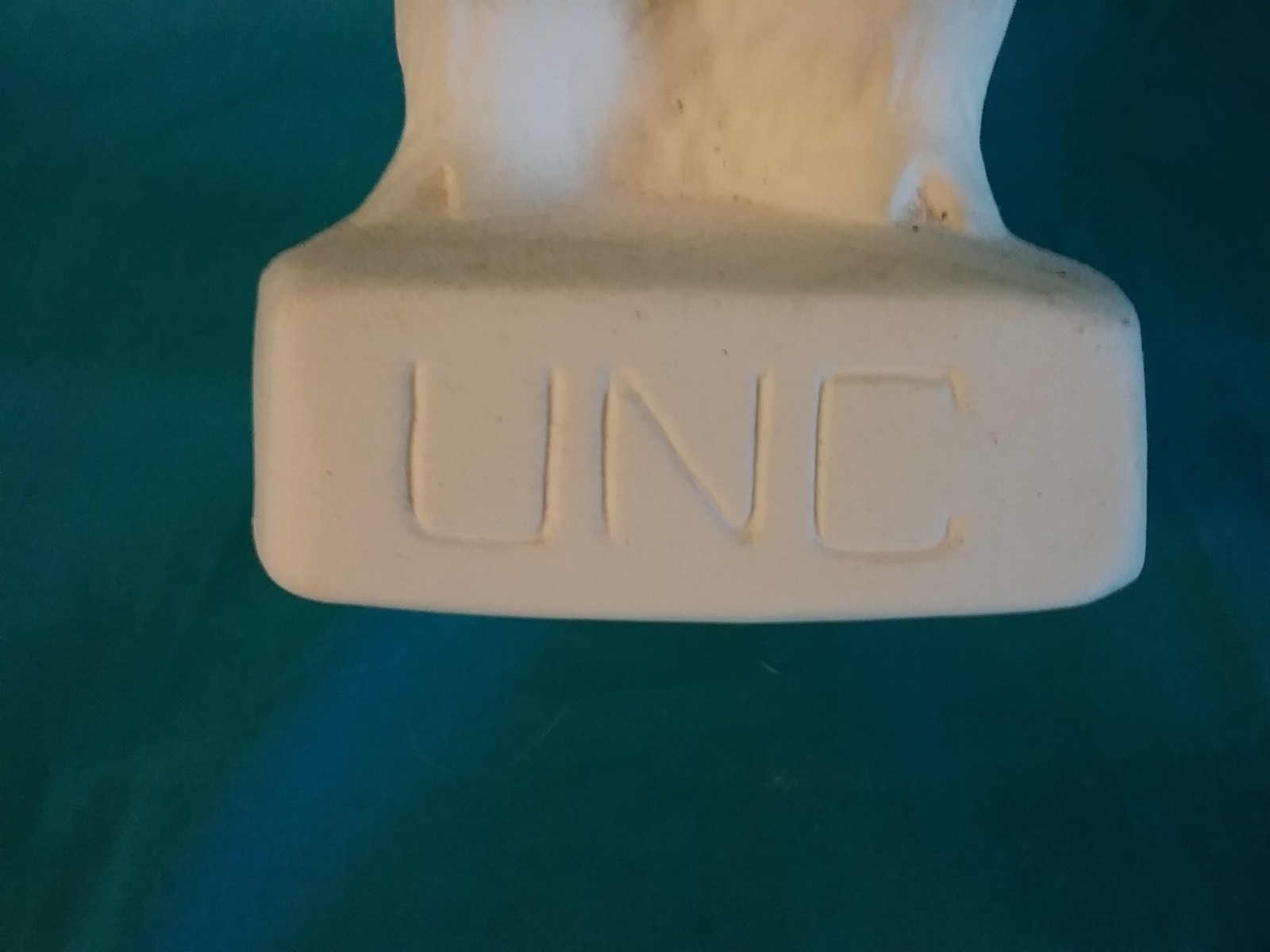 Ceramic Bisque UNC Rameses Mascot ready to paint