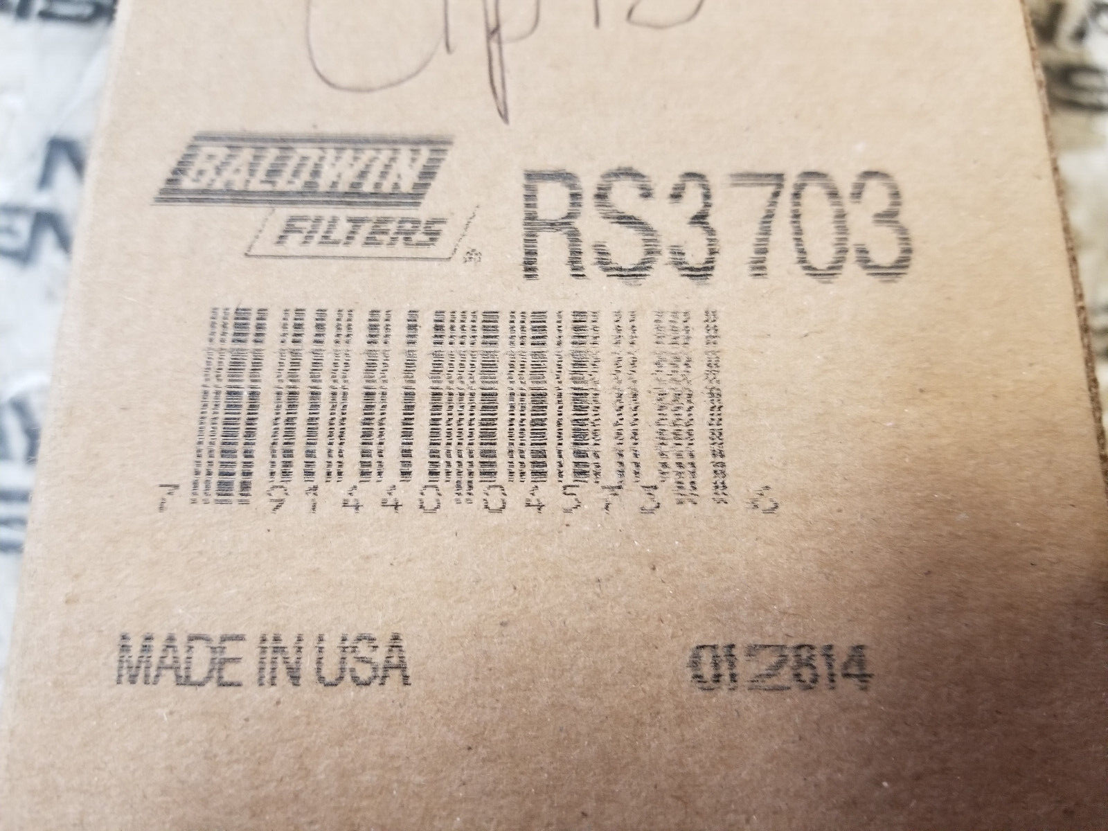 RS3703 BALDWIN FITS 46490 P822769 140-2334 RS3703 939163 6666334 AF25497 1402334 - Picture 2 of 6