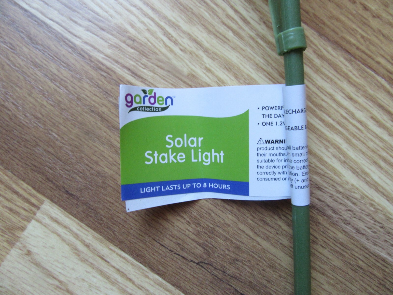 3 X New Solar-Powered Flower Stake Lights, 12