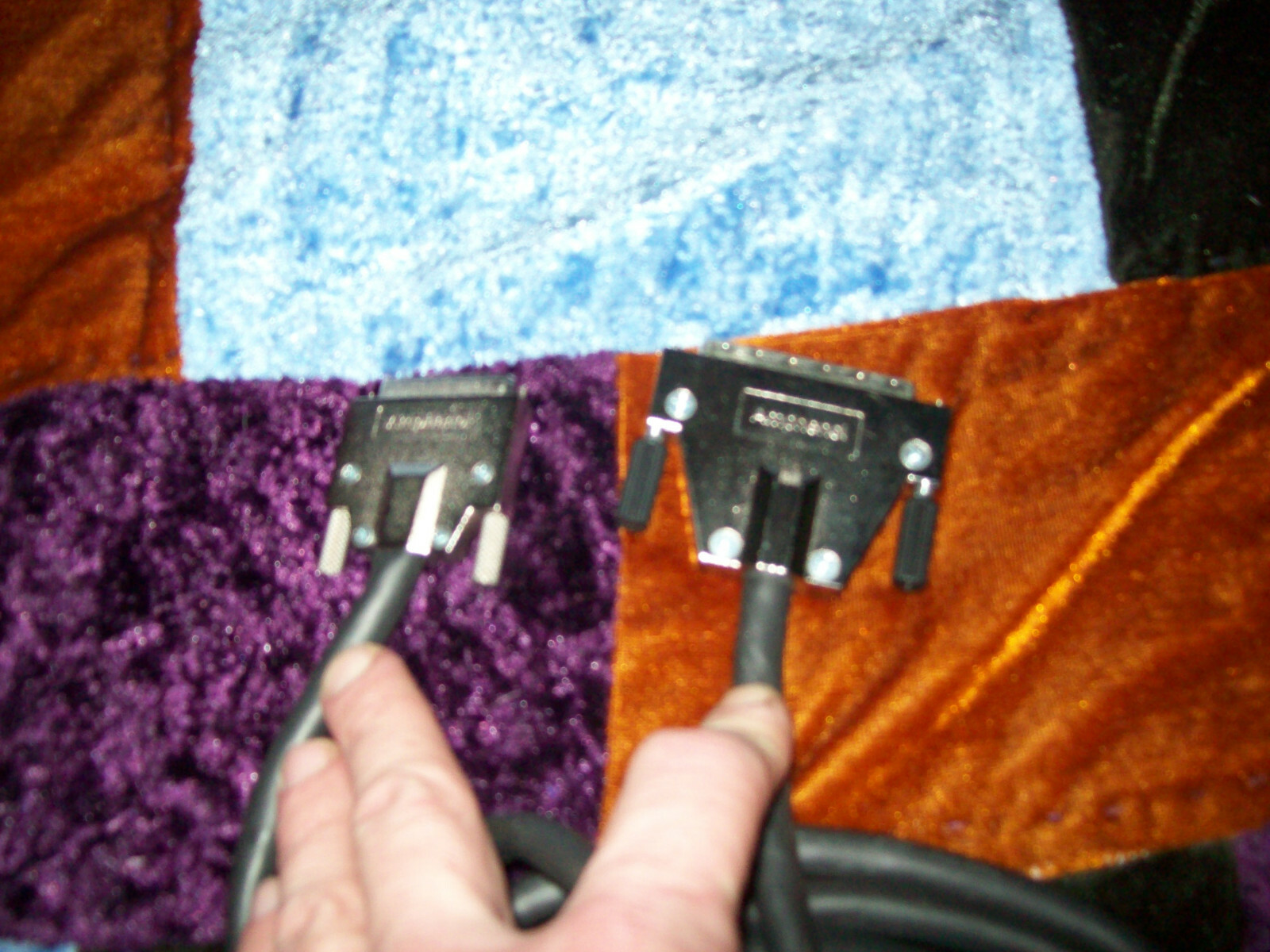 Amphenol 8948x 4440 rev a00 12 ft External HD68 male to VHDCI male SCSI Cable -