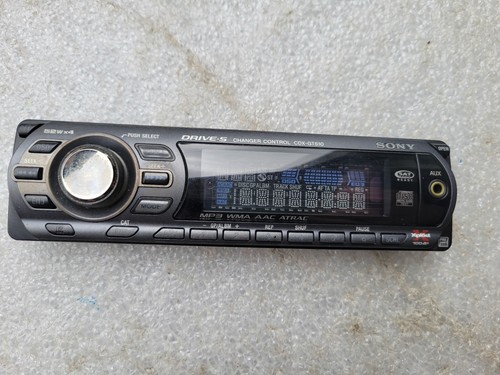 Sony Xplod 52Wx4 FM/AM CD Player Drive Changer Control CDX