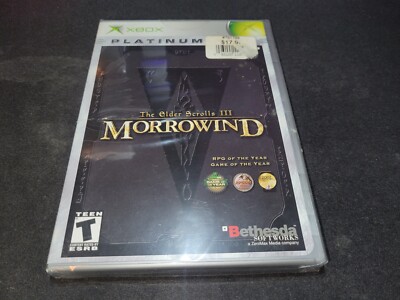 The Elder Scrolls III 3: Morrowind PH Microsoft Xbox BRAND NEW SEALED CLEAN!