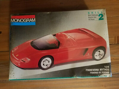 Monogram Pininfarina Mythos Ferrari 1/24 MISB 2955