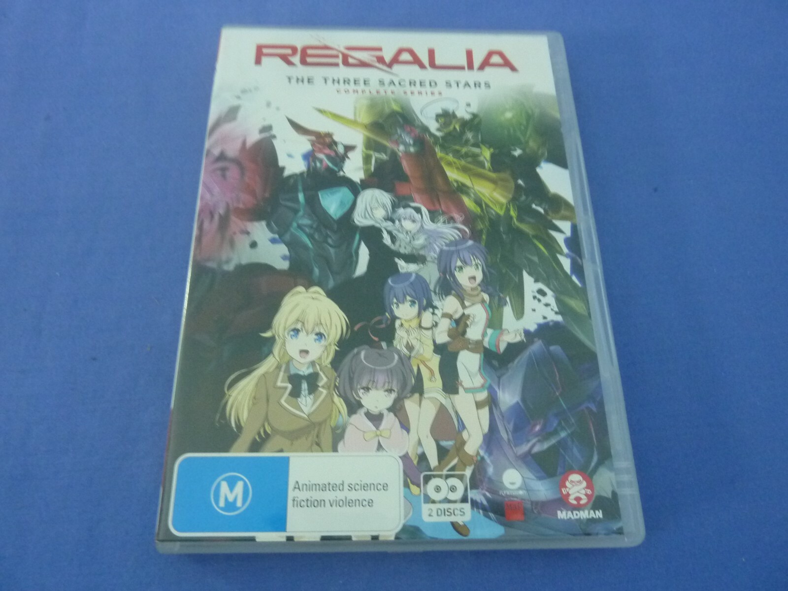 レガリア The Three Sacred Stars 4 [DVD] Regalia: The Three Sacred Stars (Blu-ray Disc/DVD, 2017, 4
