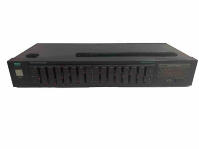 VINTAGE MCS Stereo Graphic Equalizer Digital 5000 Series 683-2256E (Japan)