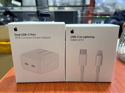 35W 20W USB-C Power Adapter / USB-C to Lightning Cable 3/6 ft 60W 240W OEM