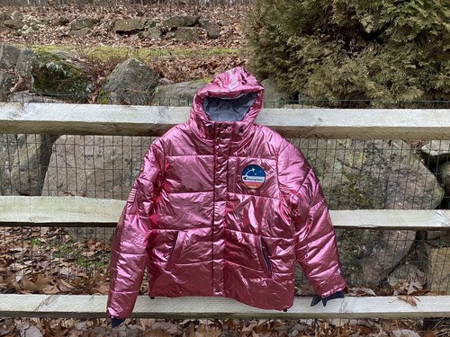 Champion nasa puffer jacket 2024 red