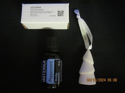 doTERRA Peppermint EO l5 mL -New 11-29/ BONUS gift Tree Ornament diffuser