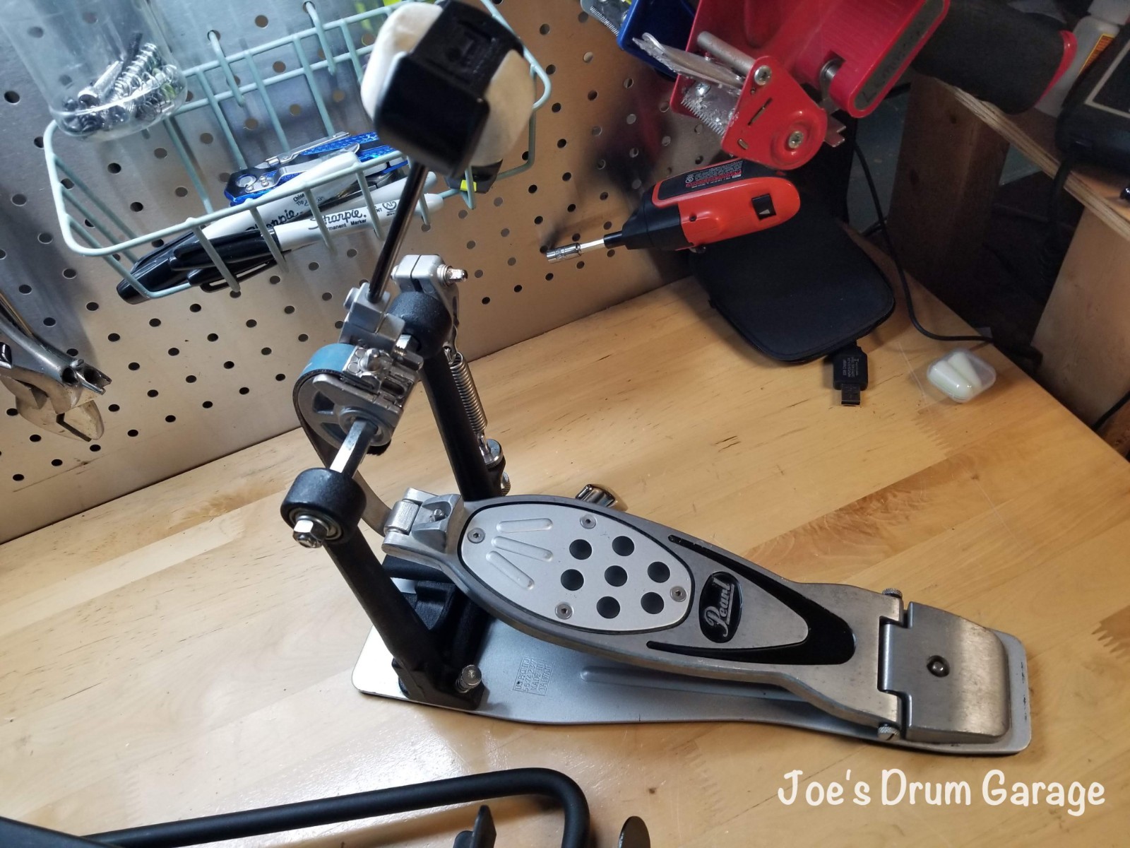 Roland KD-8 Kick Drum Trigger w/Pearl Power Shifter Kick Pedal VX31194