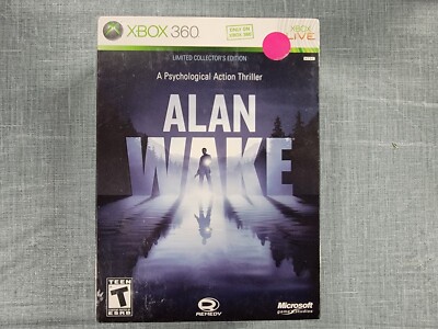 Alan Wake Limited Collector's Edition Brand New Sealed Rare NTSC Xbox 360
