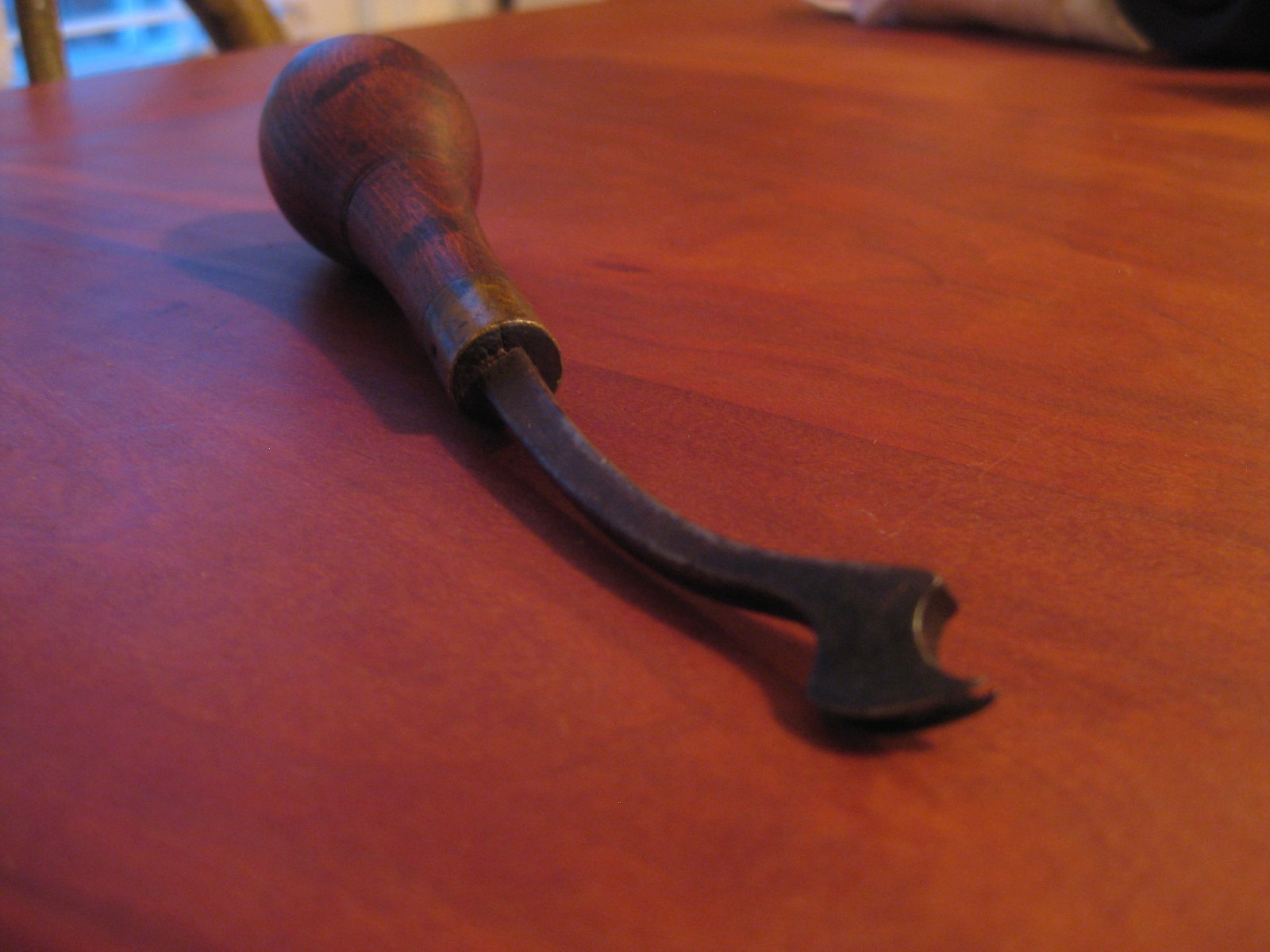 Vintage T. Dixon No 3 Double Crease Iron Saddlemaker Leathercraft tool