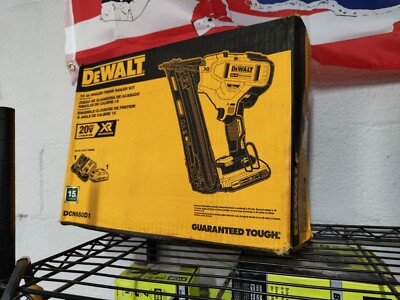 NEW DEWALT DCN650D1 XR 20V Cordless Nailer Kit