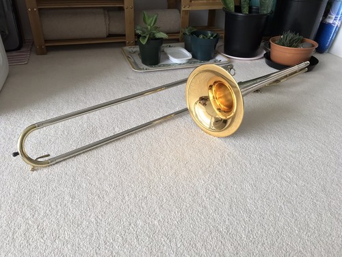 Beautiful King 4B/F Silver Sonorous Trombone Sterling Silver Bell