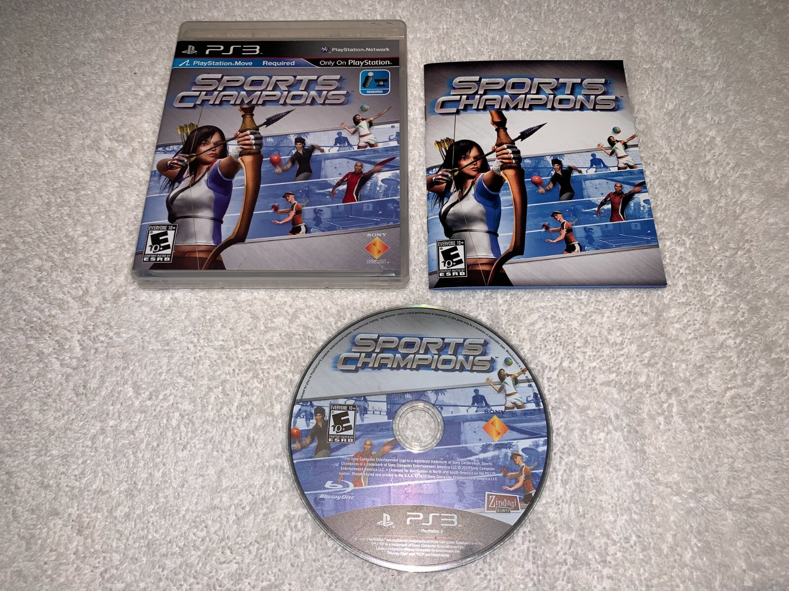 Sports Champions (Sony PlayStation 3, 2010) PS3 Game