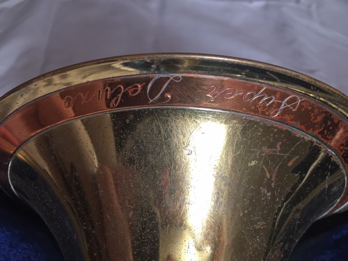 Vintage Super Deluxe Getzen Elkhorn Tone Balances Trombone