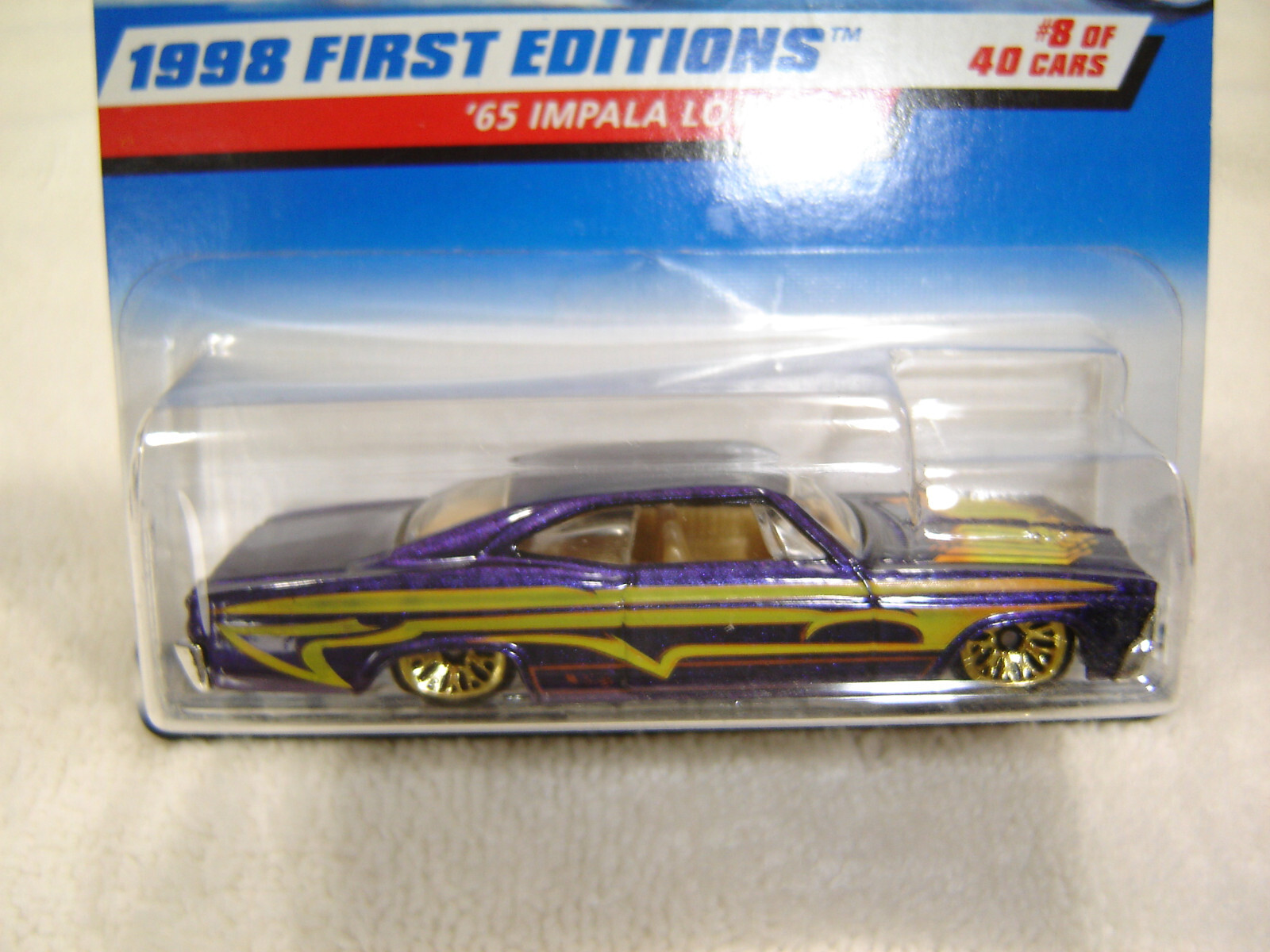 Hot Wheels 1998 First Editions '65 Impala LOWRIDER 1/64 #8/40 | eBay