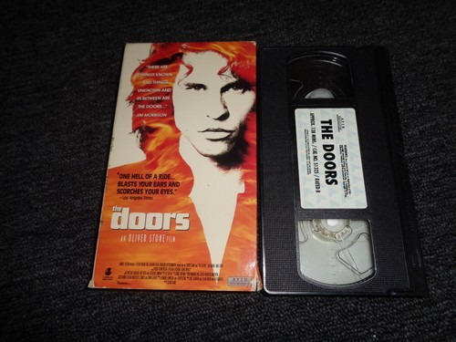 the doors   ドアーズ　VHS Jim Morrison (Val Kilmer) The Doors, Oliver Stone Movie VHS