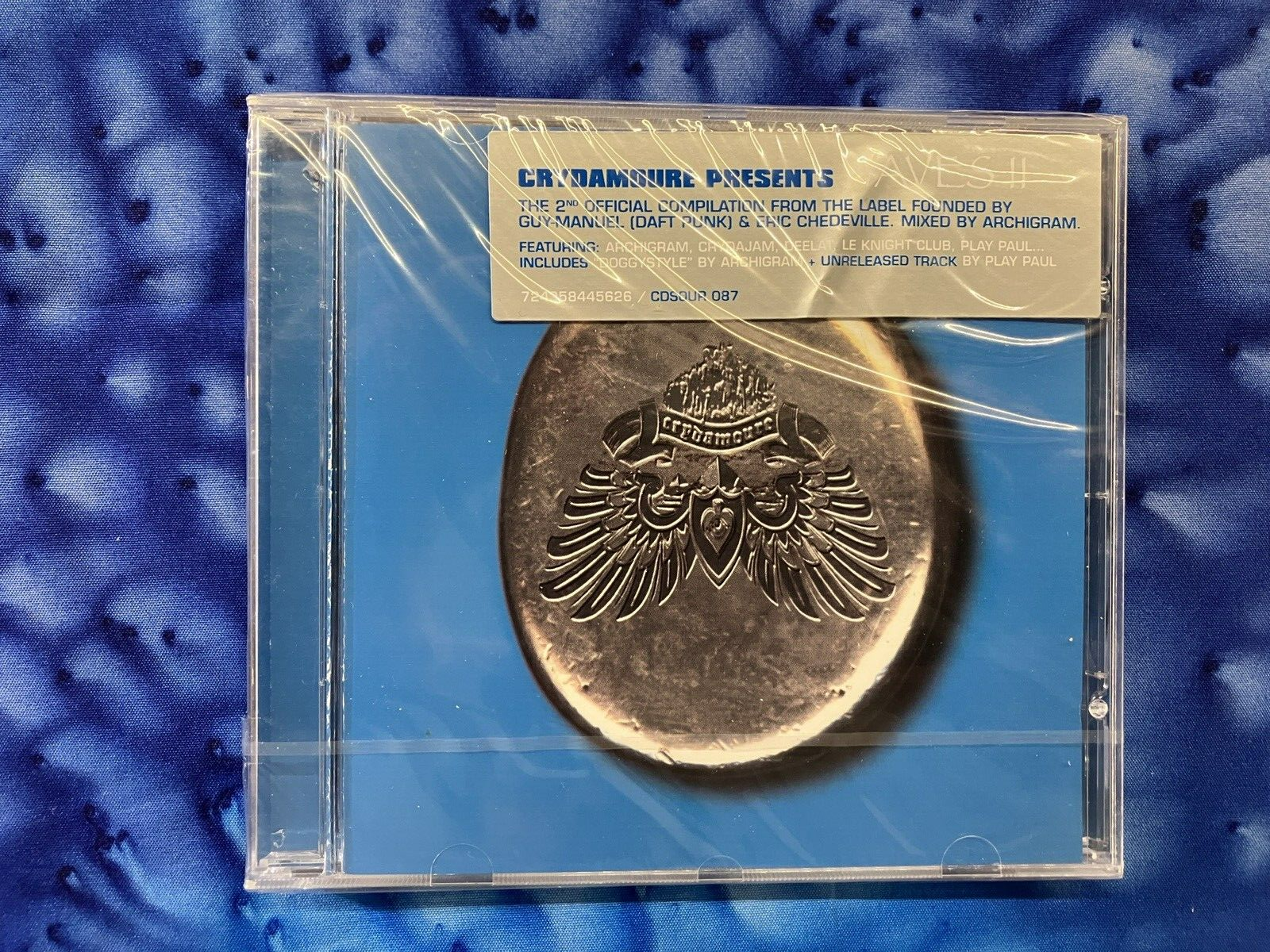 Crydamoure Presents Waves II ; 2003 Source CD - Factory Sealed w/ Hole Punch Crydamoure Presents Waves II ; 2003 Source CD - Factory Sealed w/ Hole Punch