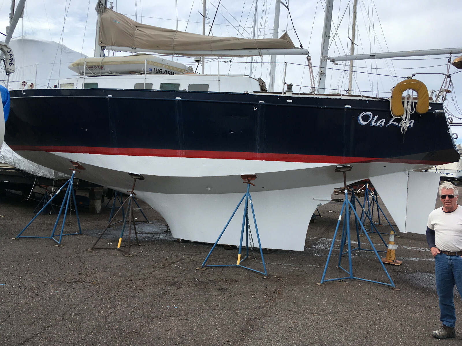 Aluminum 38 Blue Water Ketch Design Ola Loa "Long Life"
