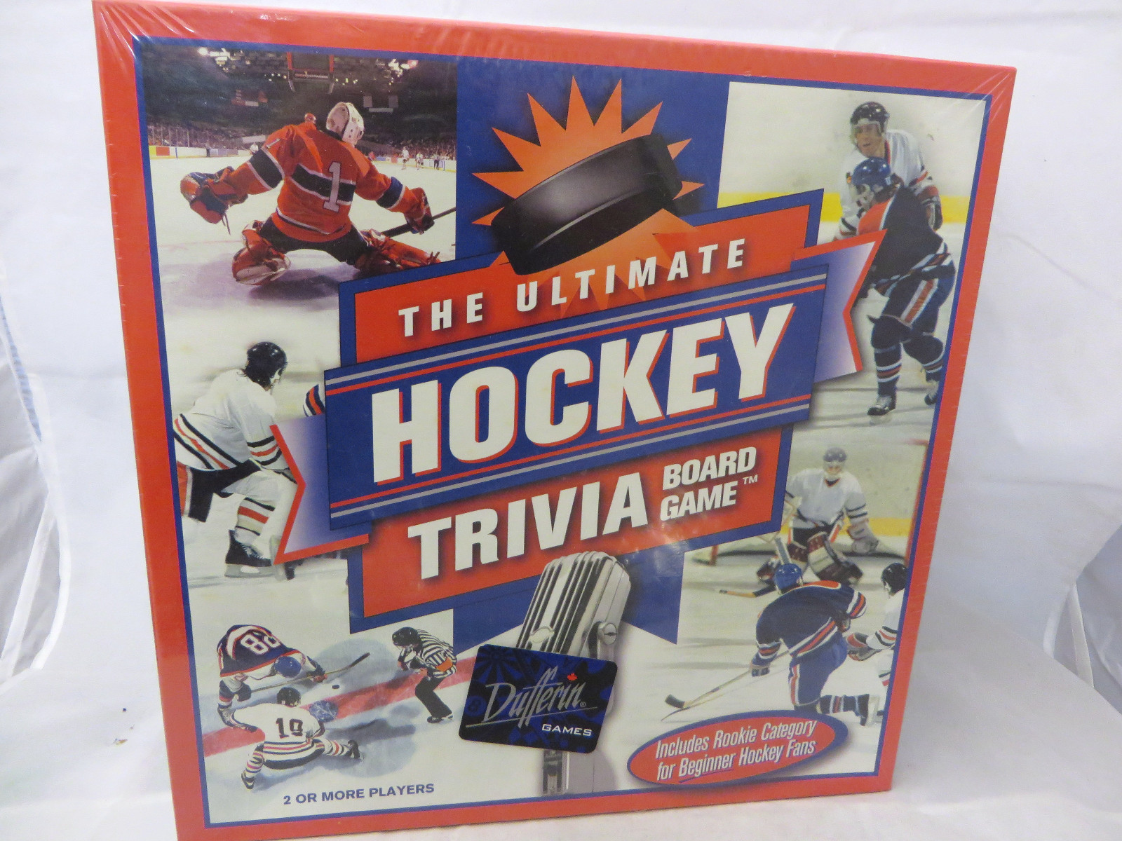 Ultimate Hockey Trivia boardgame in shrink  new