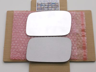 F142L Mirror Glass for 2009-2014 Acura TL CLEAR WHITE Driver Side Left +Adhesive
