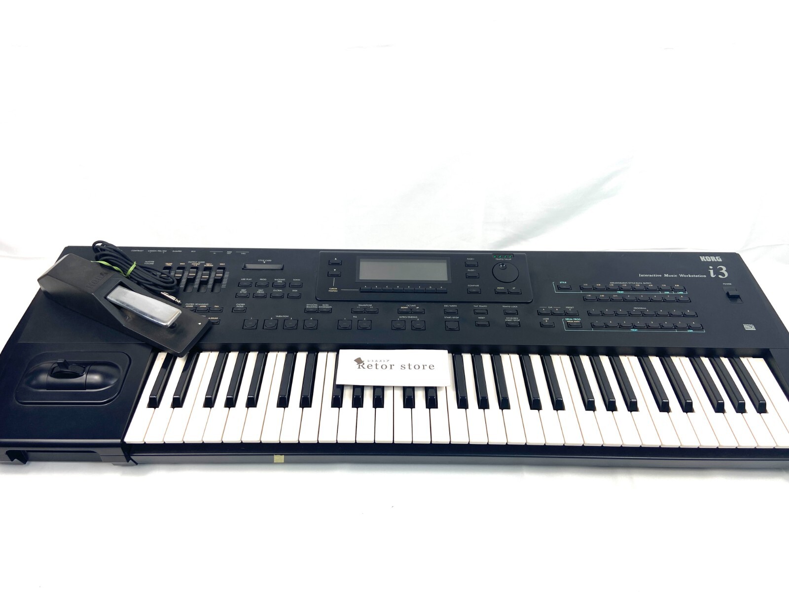 シンセサイザー KORG i3 コルグ 61鍵 インタラクティブ 1993 Amazon.com: Korg i3 61-Key Synthesizer Music Workstation