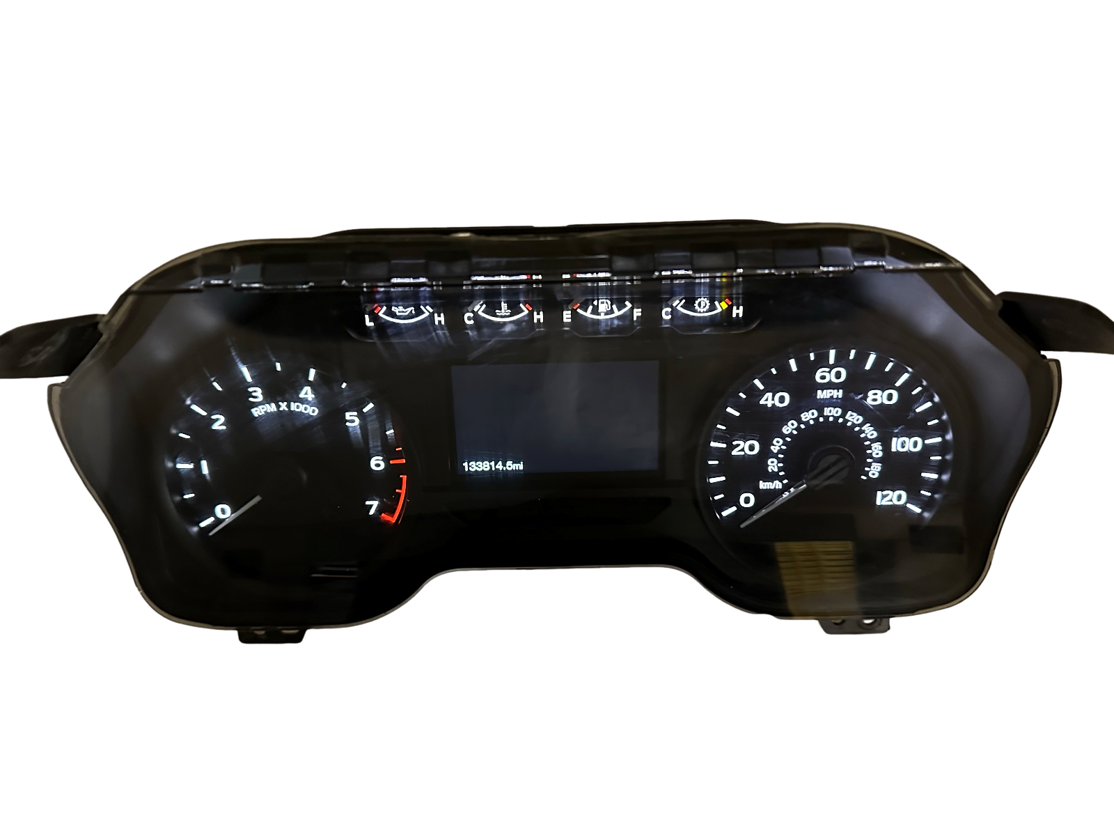 Speedometer Instrument Cluster 2018 2019 Ford F150 Panel Gauges 133,814 Miles