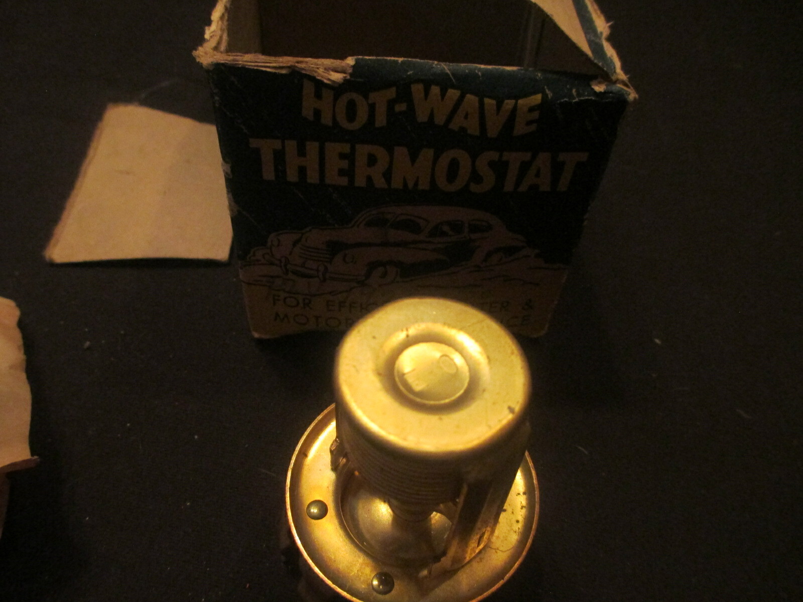 vintage ♡ thermalT. Vintage HOT-WAVE THERMOSTAT 12V 1928-30 Plymouth | eBay