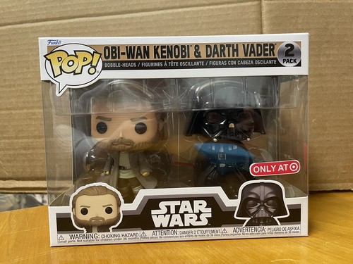 STARWARS スターウォーズ フィギュア セット FUNKO おまけ付き Funko POP! Star Wars: Obi-Wan Kenobi & Darth Vader 2 pack