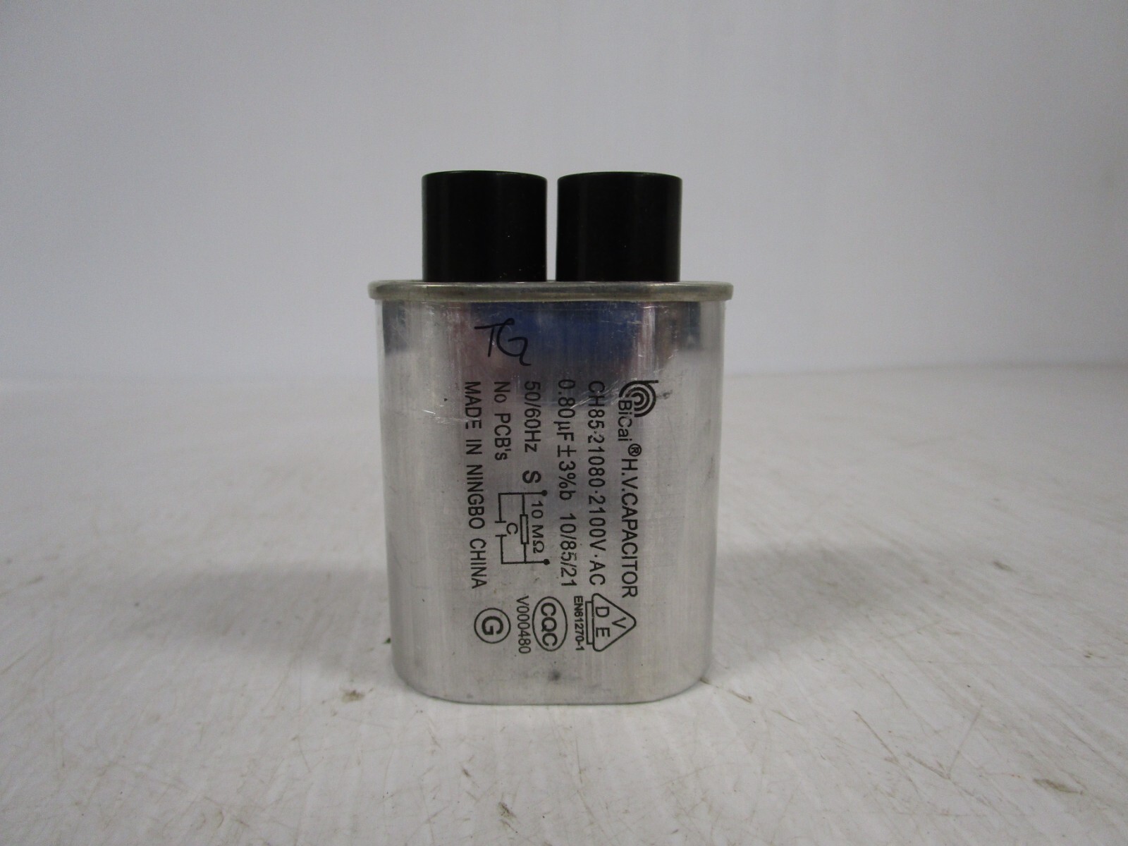 Sunbeam Microwave Capacitor (TESTED GOOD) CH85-21080 V000480