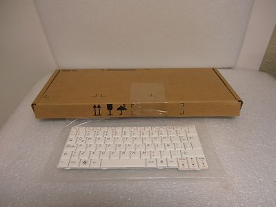 New Lenovo Spanish Keyboard 25-008451 IdeaPad S10-2 S11 S10-3C S10-2C White