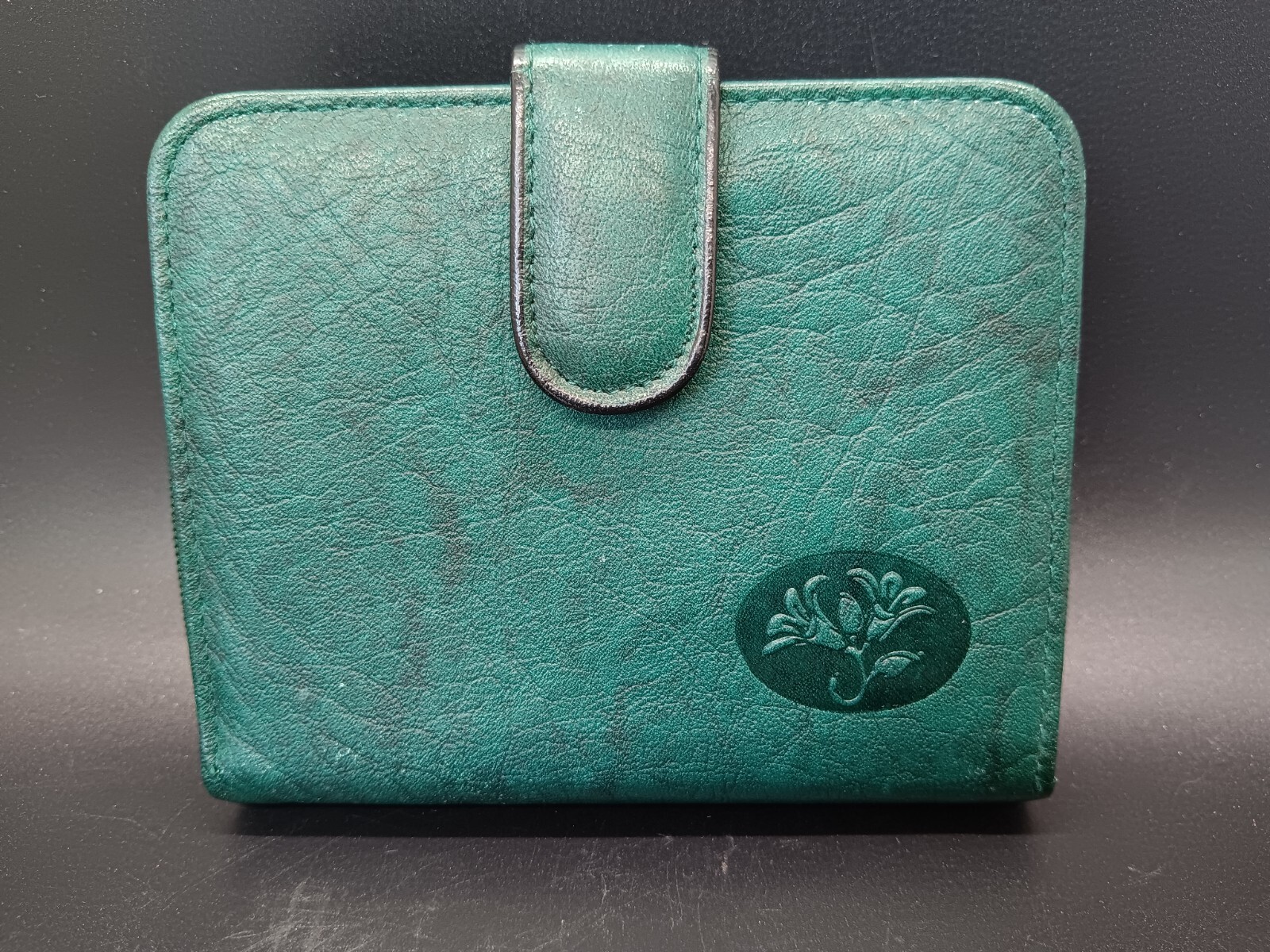 Vintage Buxton Green Top Grain Cowhide Wallet | eBay Vintage Buxton Green Top Grain Cowhide Wallet | eBay