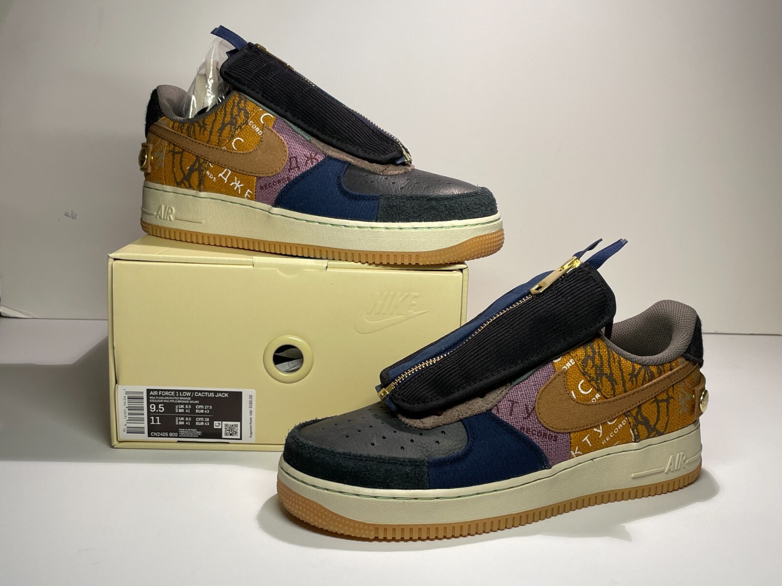 Nike 大人気コラボ AF1 x Travis Scott Cactus Jack 関税送料込 Nike 大人気コラボ AF1 x Travis Scott Cactus Jack 関税送料込