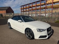 2012 Audi A5 2.0 TDI 177 S Line 2dr CONVERTIBLE Diesel Manual