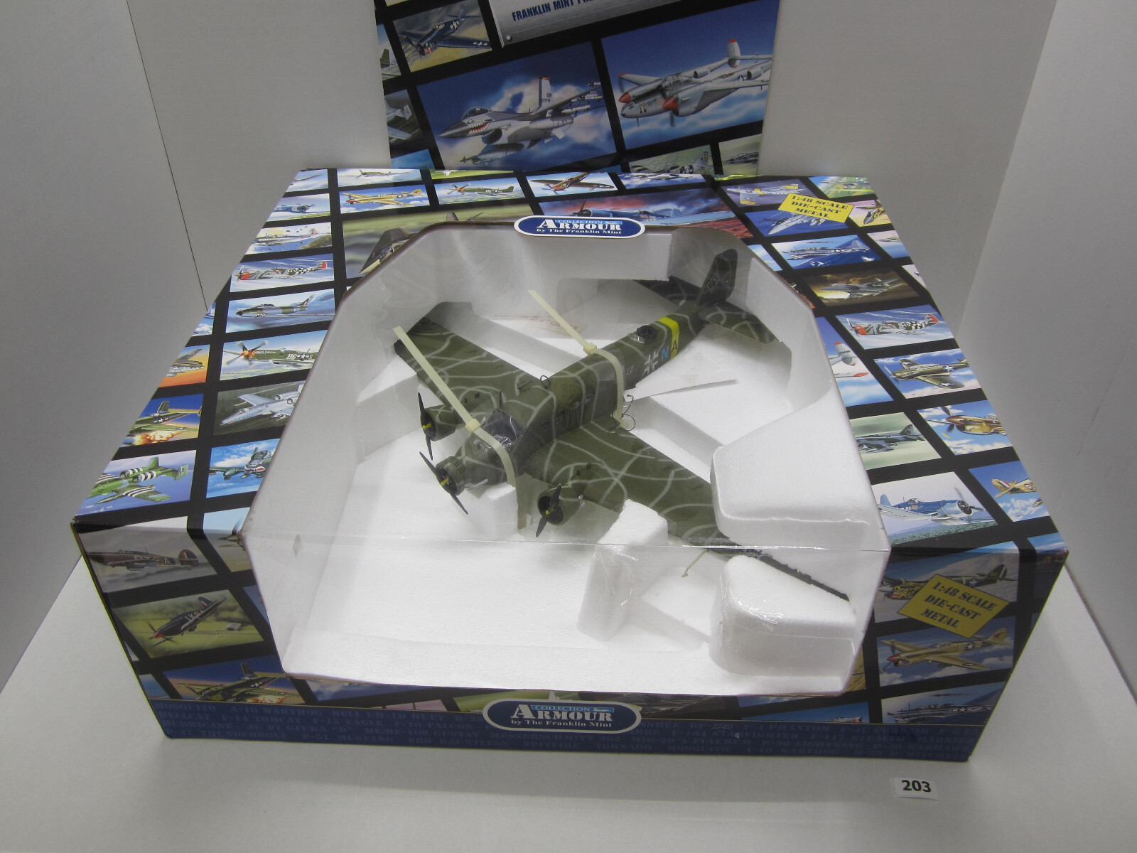 Franklin Mint Armour 1/48 B11B638 Junker Ju 52-3m Luftwaffe